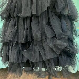 Adam Black Tulle Skirt
